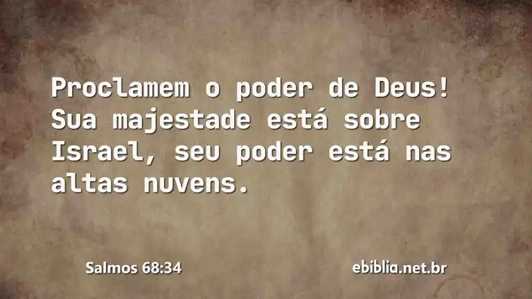 Salmos 68:34