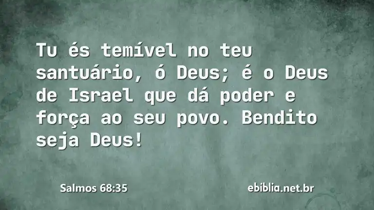 Salmos 68:35