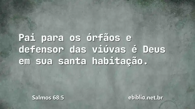 Salmos 68:5