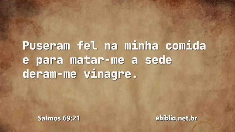 Salmos 69:21