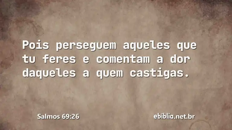 Salmos 69:26