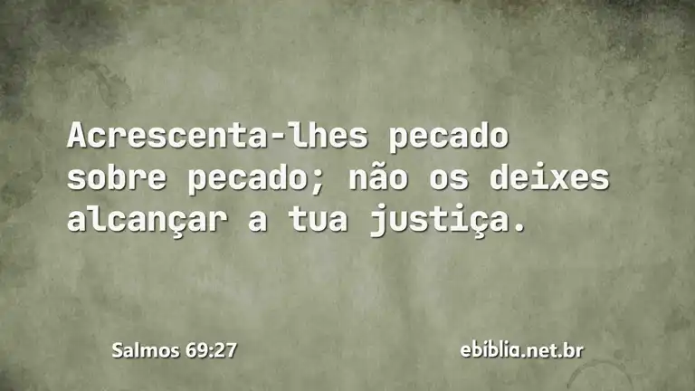 Salmos 69:27