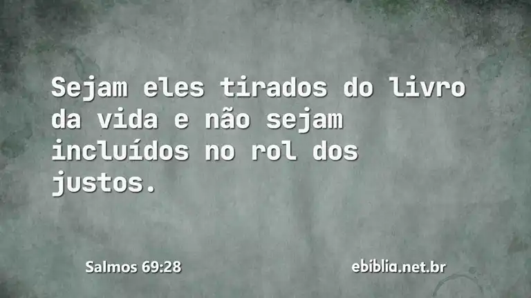 Salmos 69:28