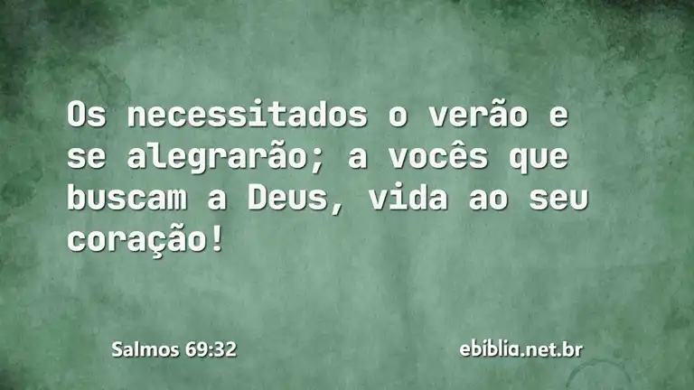 Salmos 69:32