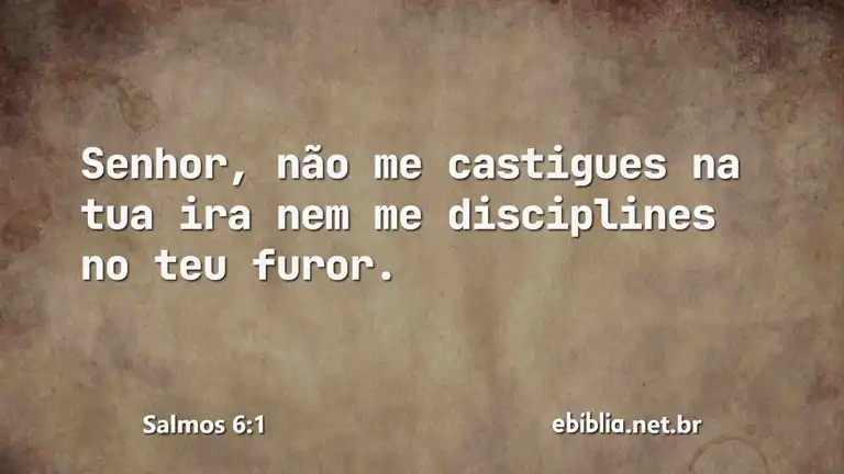 Salmos 6:1