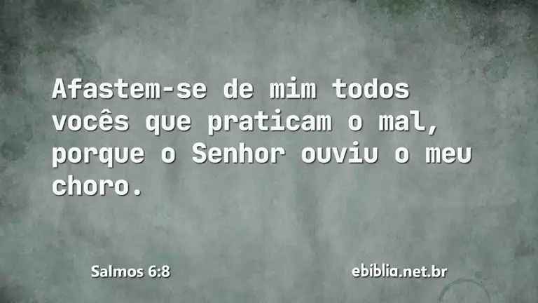 Salmos 6:8