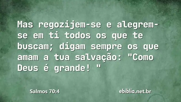 Salmos 70:4