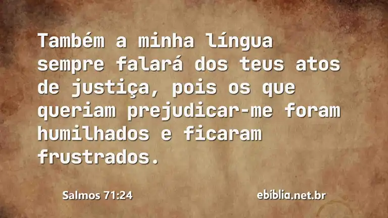 Salmos 71:24