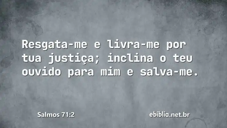 Salmos 71:2