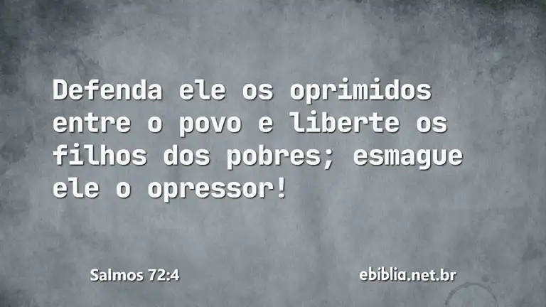 Salmos 72:4