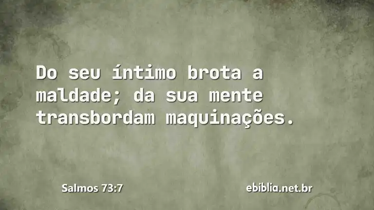 Salmos 73:7