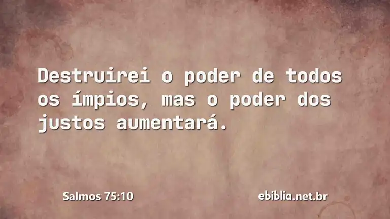 Salmos 75:10