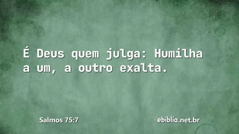 Salmos 75:7