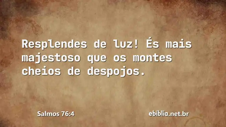 Salmos 76:4