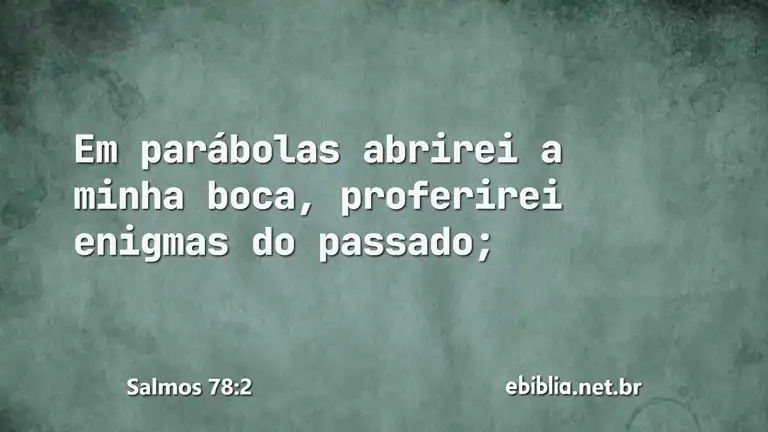 Salmos 78:2