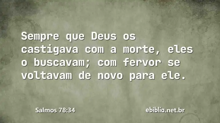 Salmos 78:34