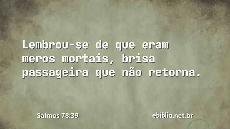 Salmos 78:39