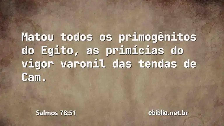 Salmos 78:51