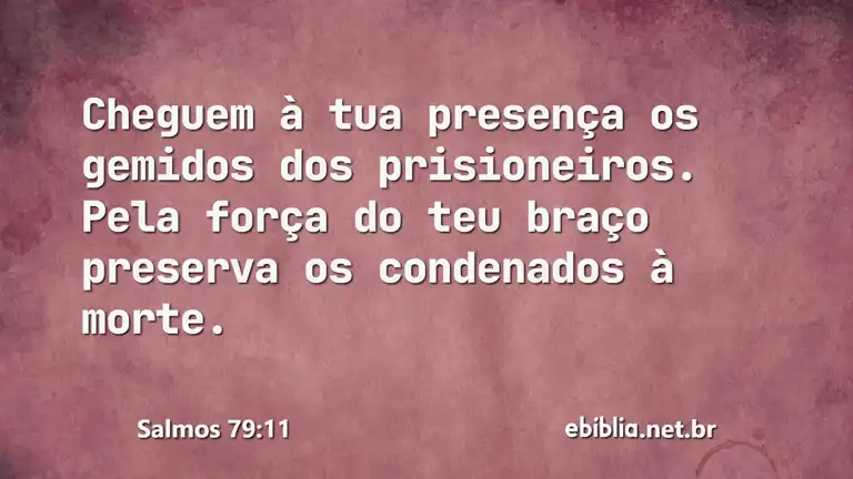 Salmos 79:11