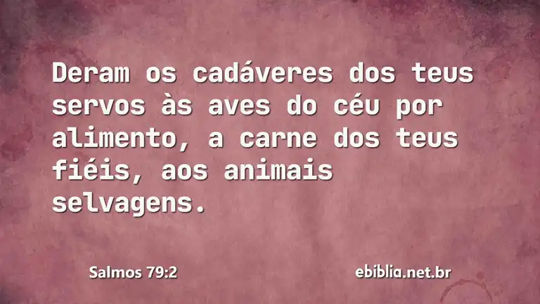 Salmos 79:2