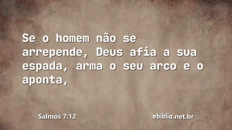 Salmos 7:12