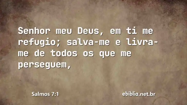 Salmos 7:1