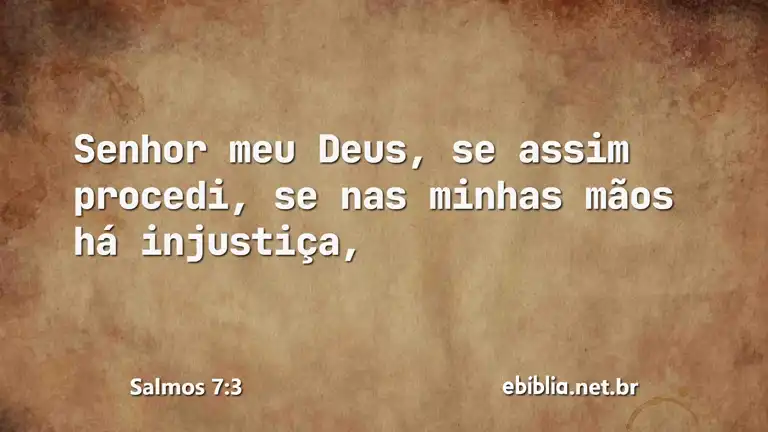 Salmos 7:3