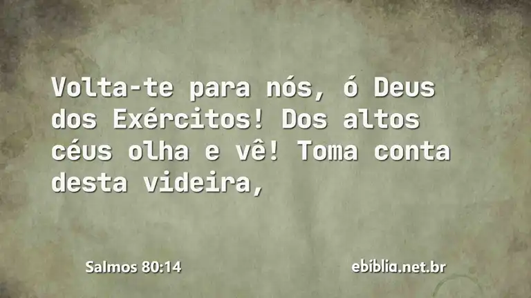 Salmos 80:14