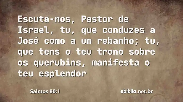 Salmos 80:1