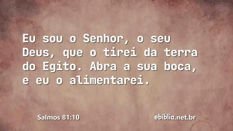 Salmos 81:10