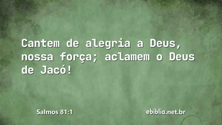 Salmos 81:1