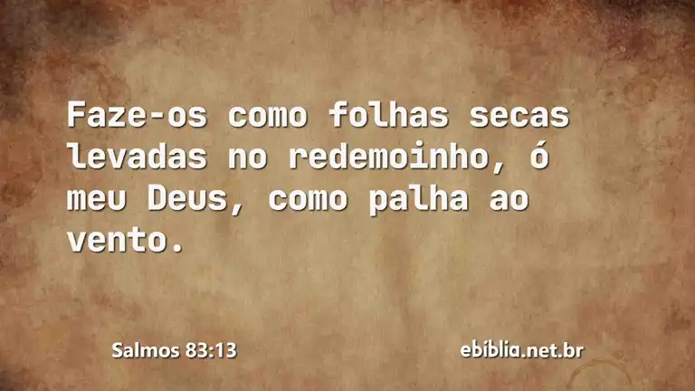 Salmos 83:13