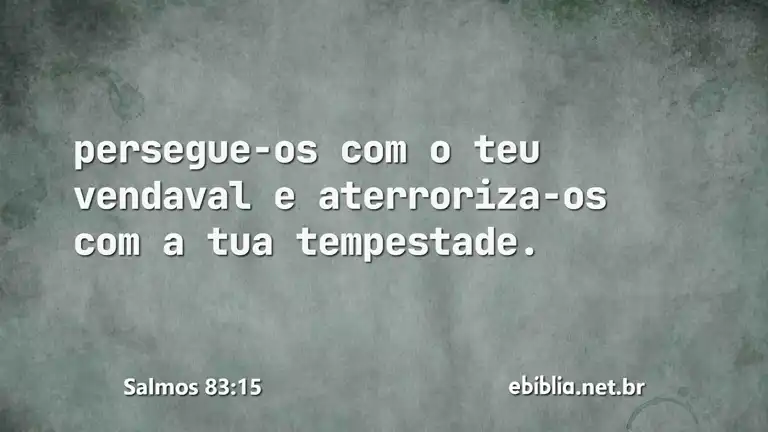 Salmos 83:15