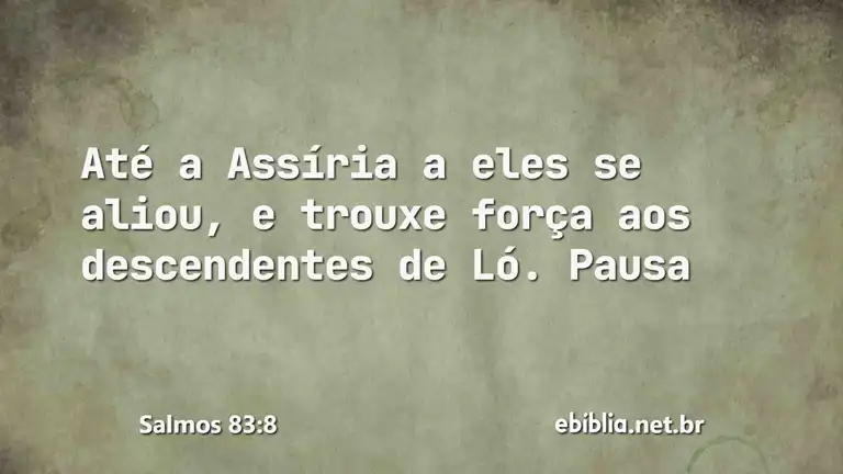 Salmos 83:8