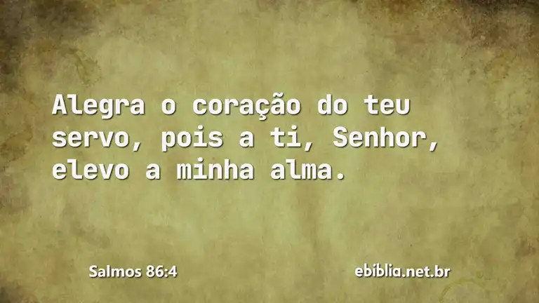 Salmos 86:4