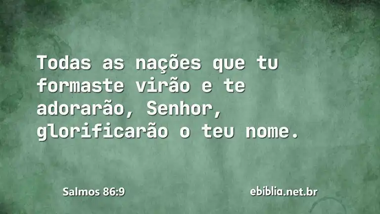 Salmos 86:9