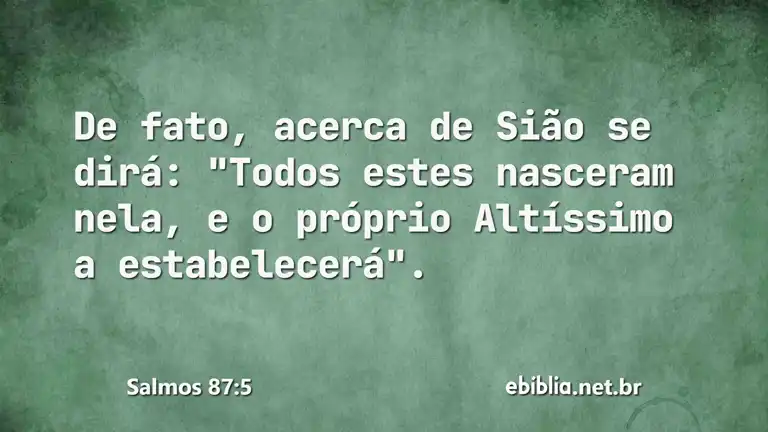 Salmos 87:5