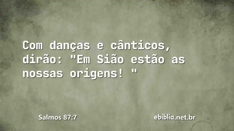 Salmos 87:7