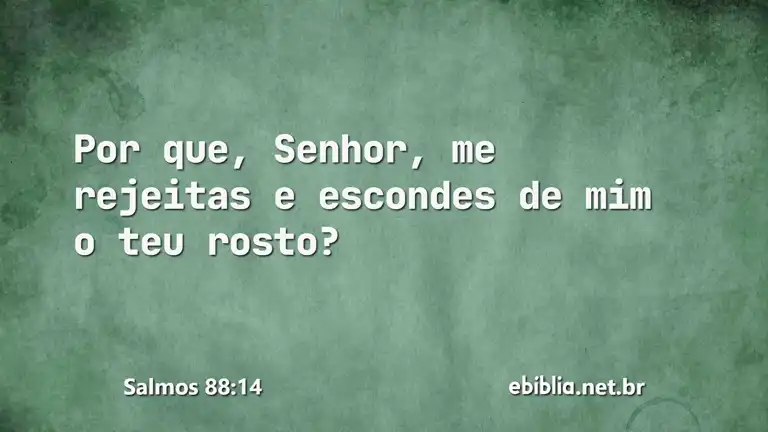 Salmos 88:14