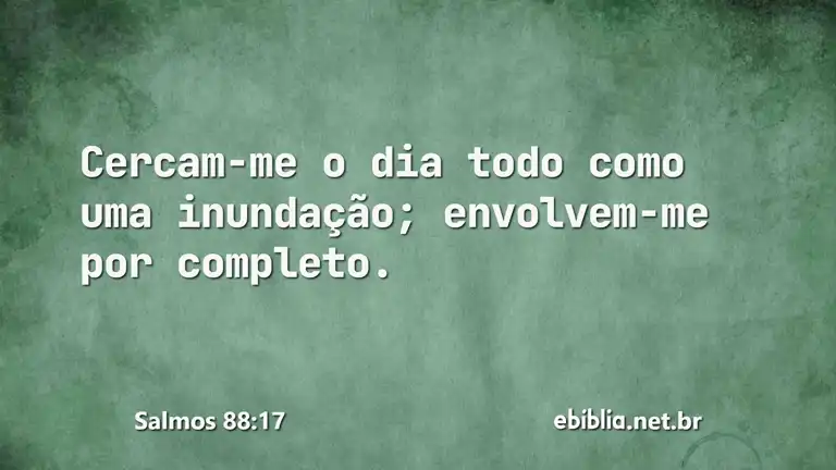 Salmos 88:17