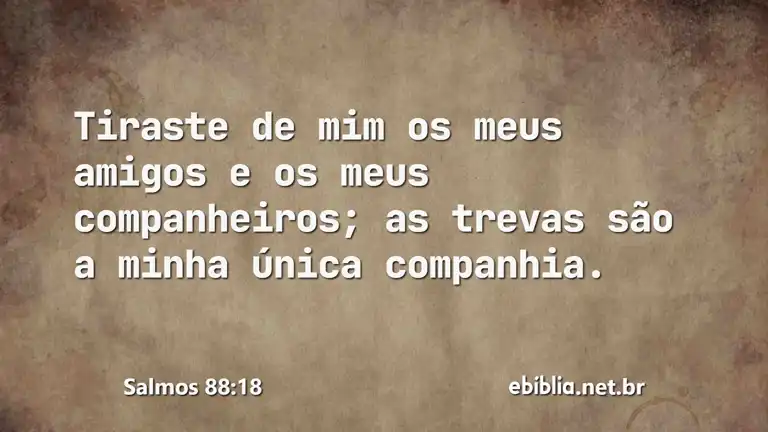 Salmos 88:18