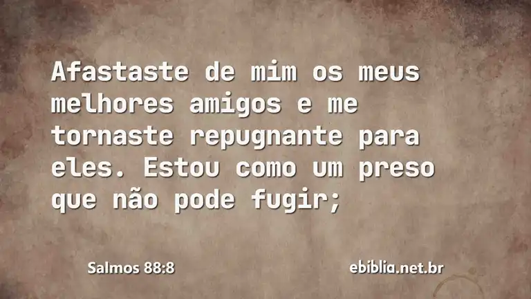 Salmos 88:8