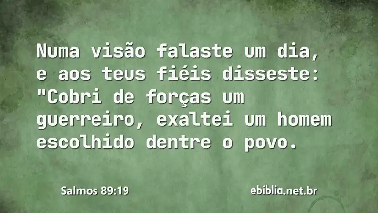 Salmos 89:19