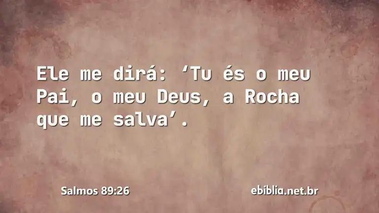 Salmos 89:26