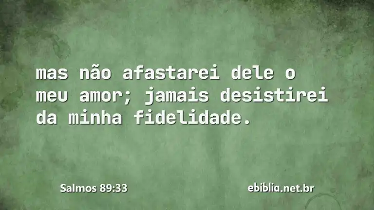 Salmos 89:33