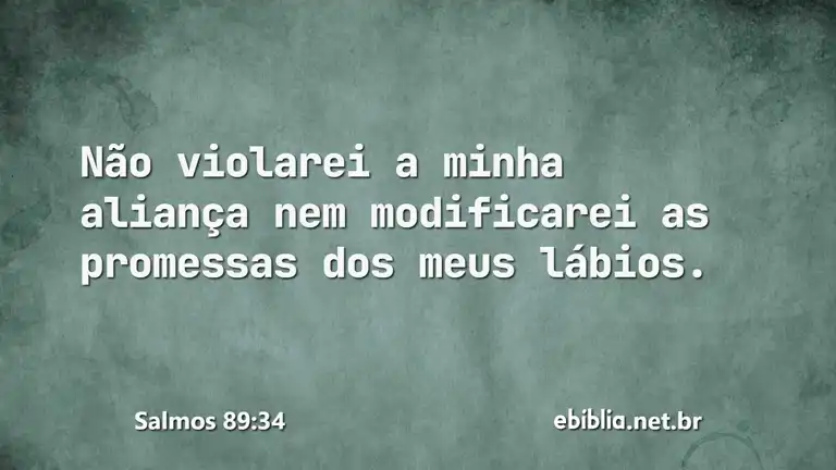 Salmos 89:34