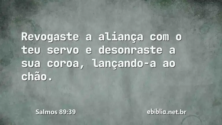 Salmos 89:39