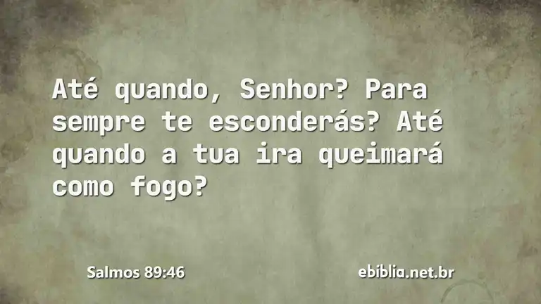 Salmos 89:46