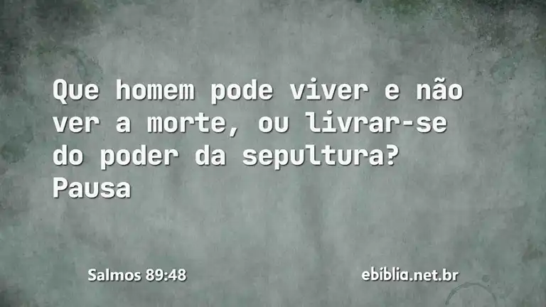 Salmos 89:48