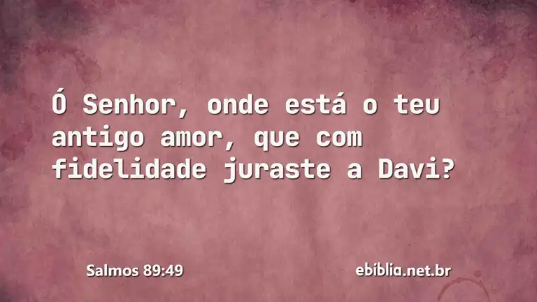 Salmos 89:49